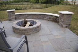 Granite Bedford 42" Tumbled Fire Pit
